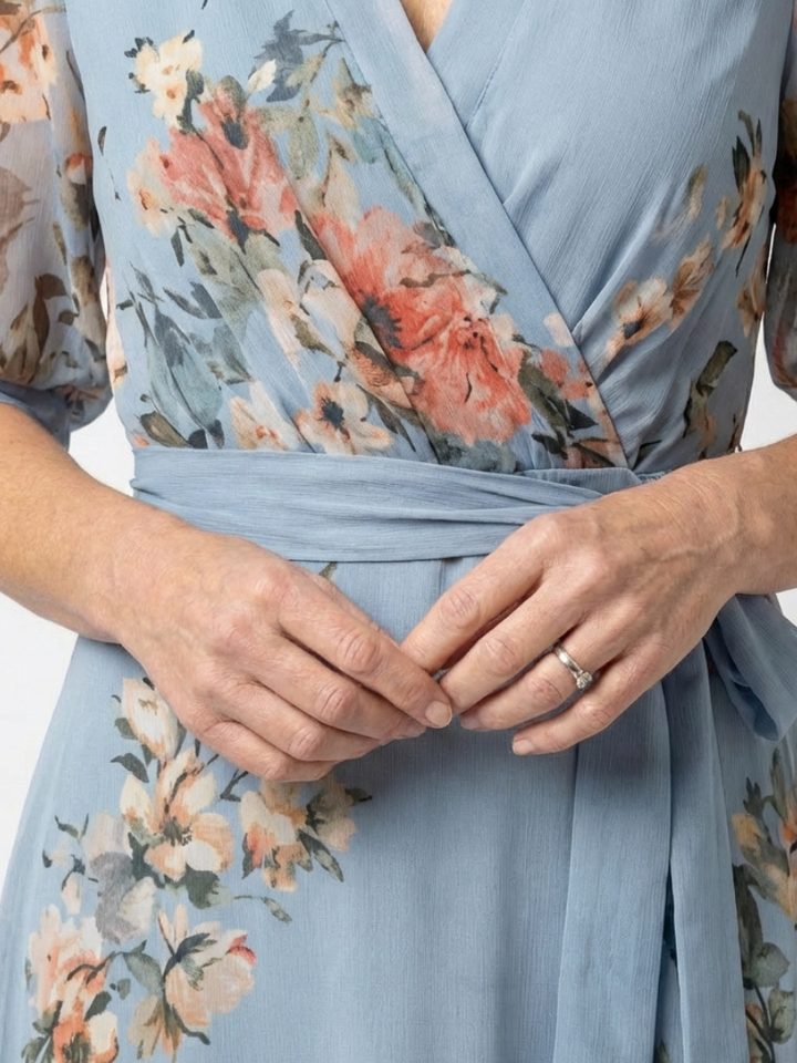 Agnès Paris | Robe Maxi à Enveloppe Elowen