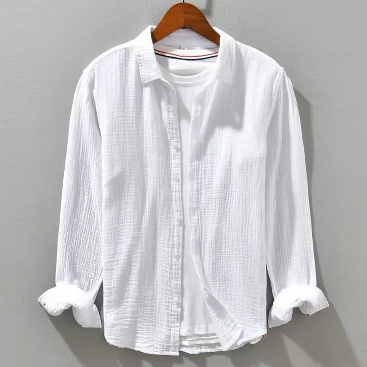 Agnès Paris | CHEMISE ÉLÉGANTE EN COTON DOUX COMME DE LA SOIE