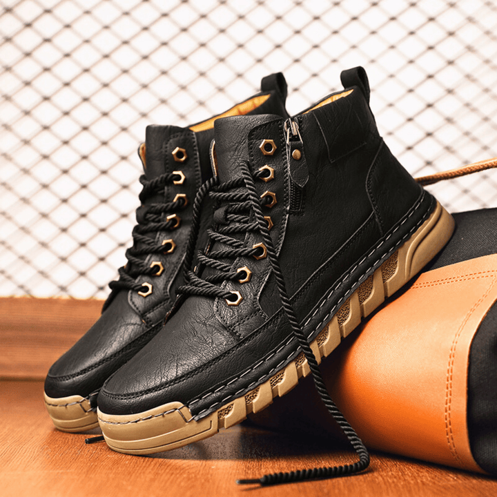 Agnès Paris | BOTTES EN CUIR POUR HOMME