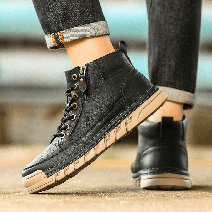 Agnès Paris | BOTTES EN CUIR POUR HOMME