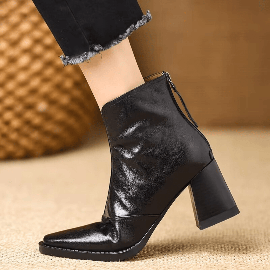 Agnès Paris | Bottines Élégantes à Talon Moyen