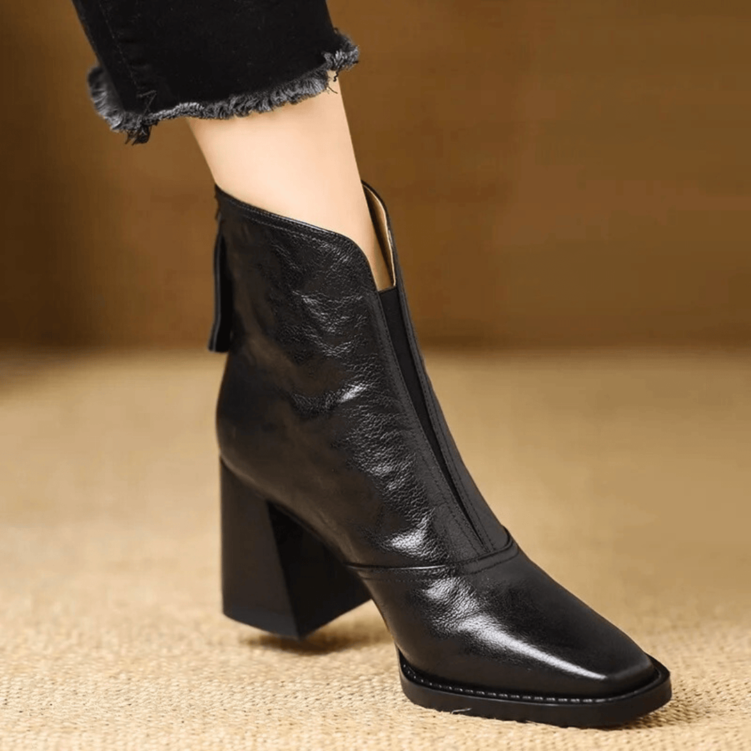 Agnès Paris | Bottines Élégantes à Talon Moyen