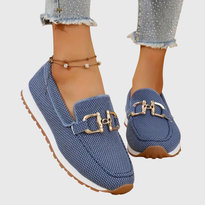 Agnès Paris | Mocassins Maille Semelle Plateforme Michèle