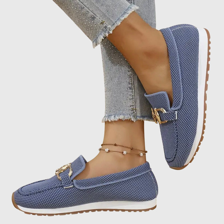 Agnès Paris | Mocassins Maille Semelle Plateforme Michèle