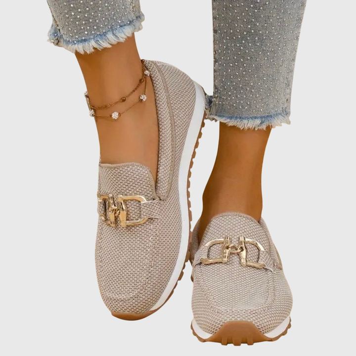 Agnès Paris | Mocassins Maille Semelle Plateforme Michèle