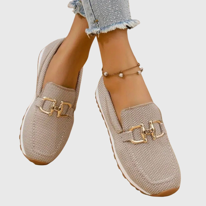 Agnès Paris | Mocassins Maille Semelle Plateforme Michèle