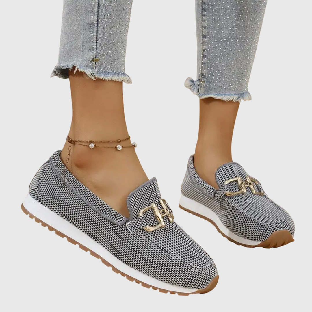 Agnès Paris | Mocassins Maille Semelle Plateforme Michèle