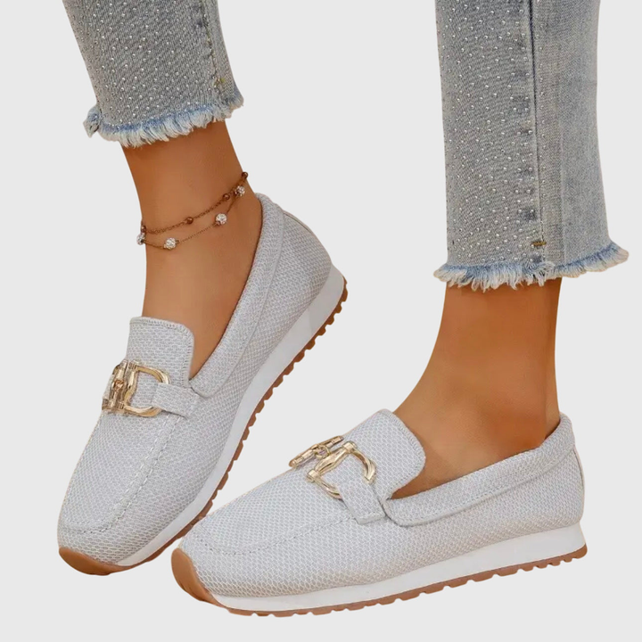 Agnès Paris | Mocassins Maille Semelle Plateforme Michèle