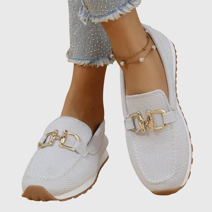Agnès Paris | Mocassins Maille Semelle Plateforme Michèle