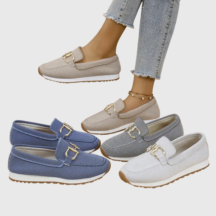 Agnès Paris | Mocassins Maille Semelle Plateforme Michèle