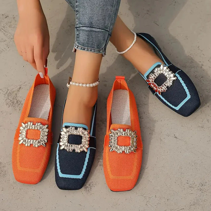 Agnès Paris | Mules Maille Boucle Ornée Manon