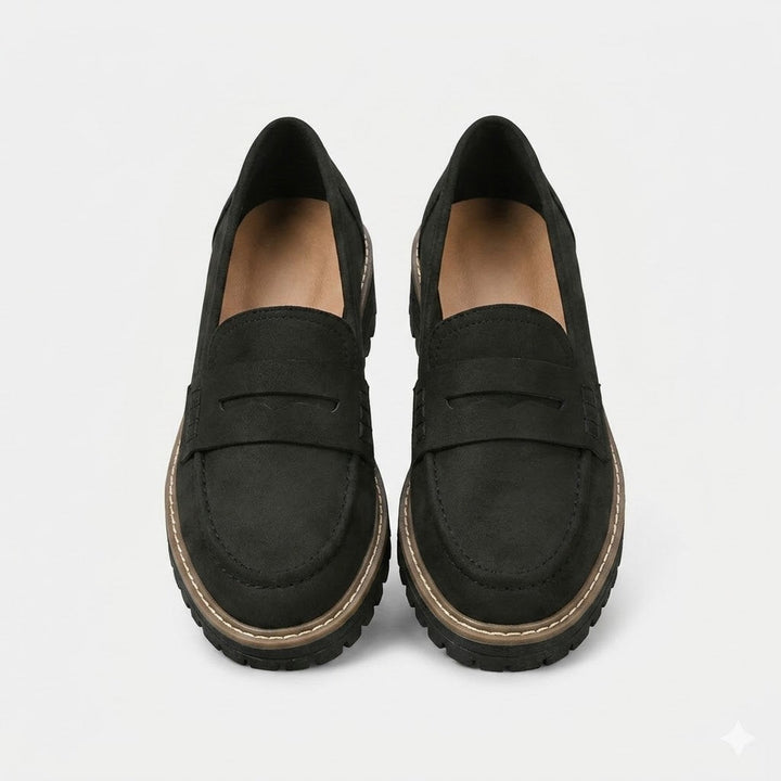 Agnès Paris | Mocassins Penny Semelle Crantée Aveline
