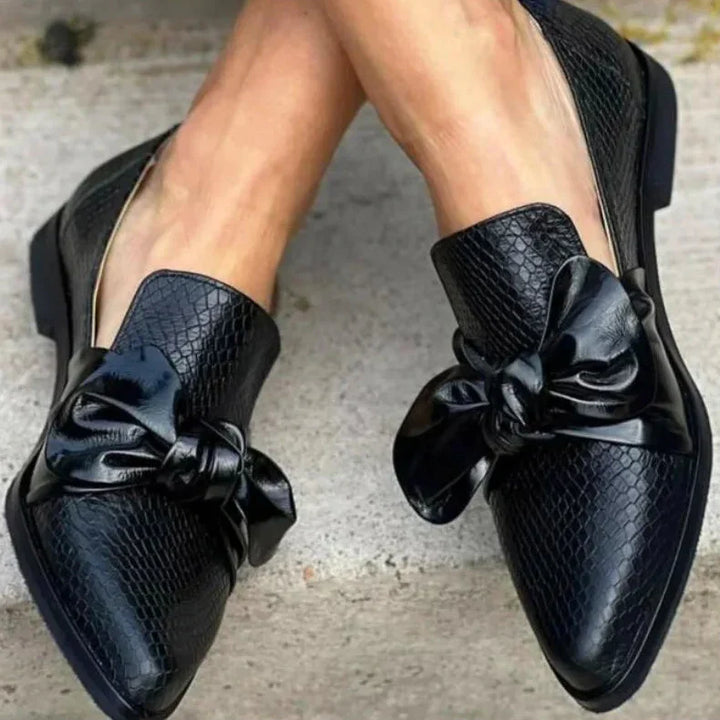 Agnès Paris | Mocassins Nœud Bout Pointu Brigitte