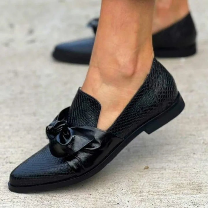 Agnès Paris | Mocassins Nœud Bout Pointu Brigitte