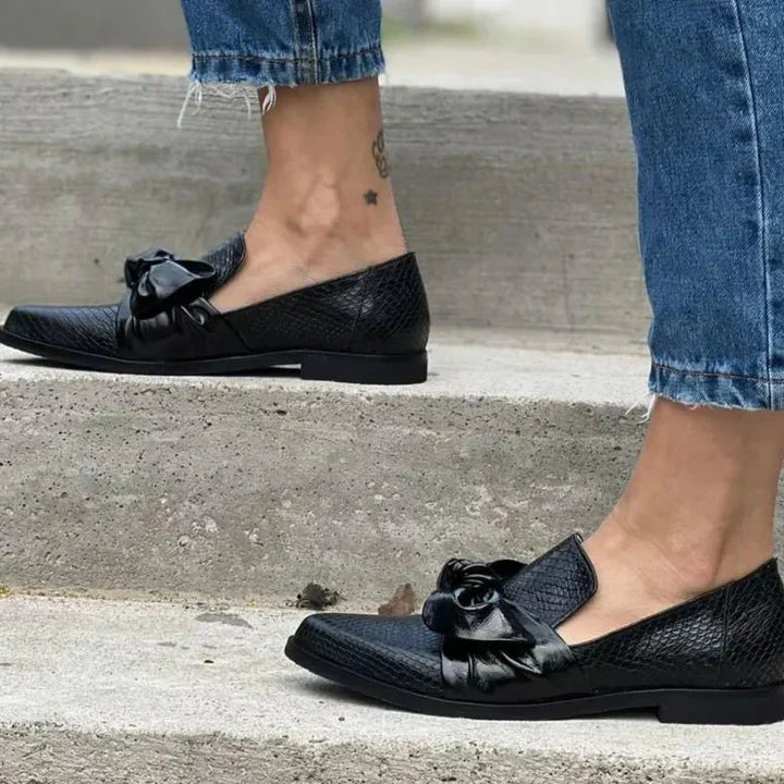 Agnès Paris | Mocassins Nœud Bout Pointu Brigitte