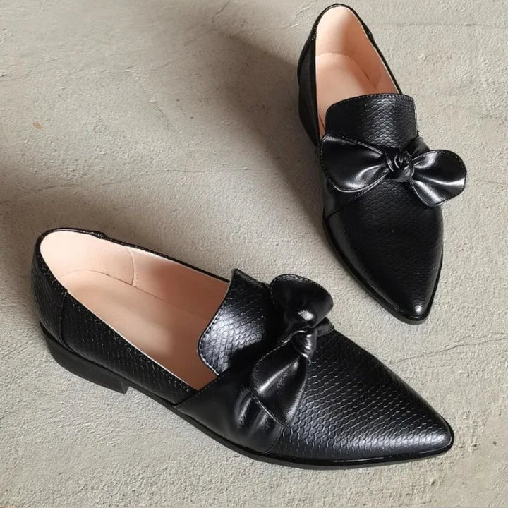 Agnès Paris | Mocassins Nœud Bout Pointu Brigitte
