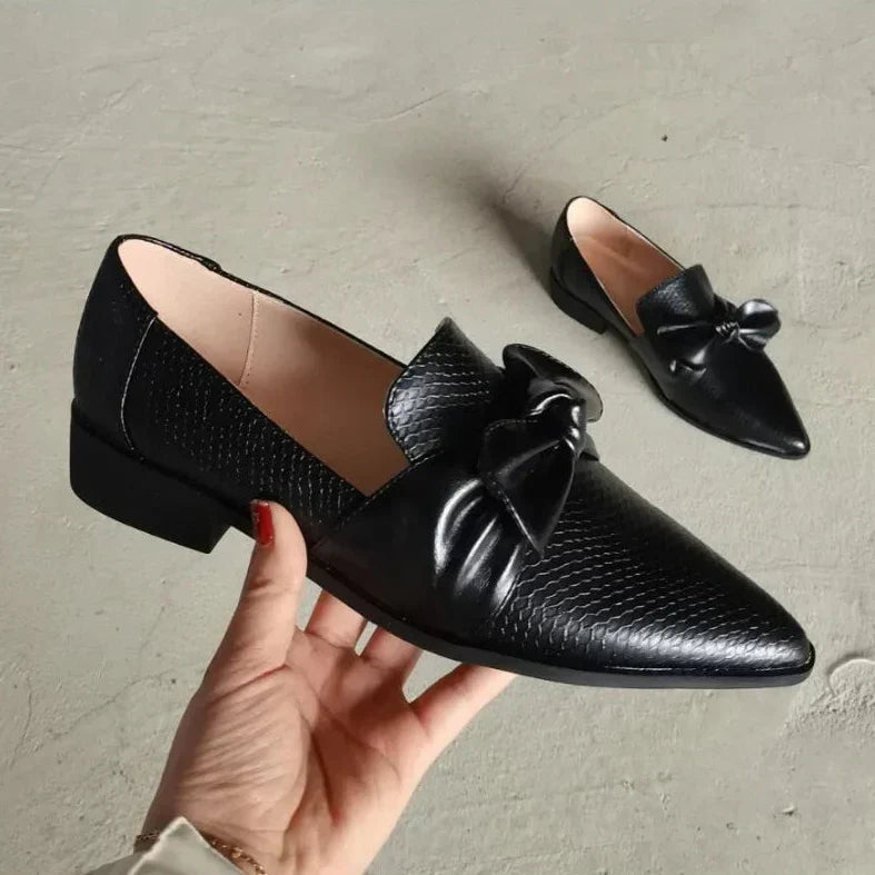 Agnès Paris | Mocassins Nœud Bout Pointu Brigitte