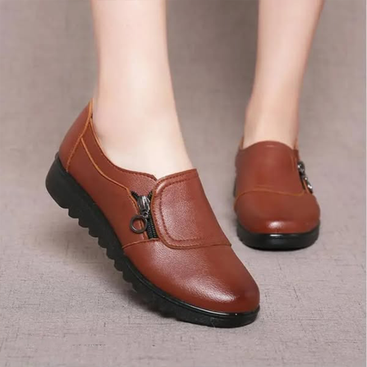 Agnès Paris | Mocassins Zippés Semelle Souple Nathalie