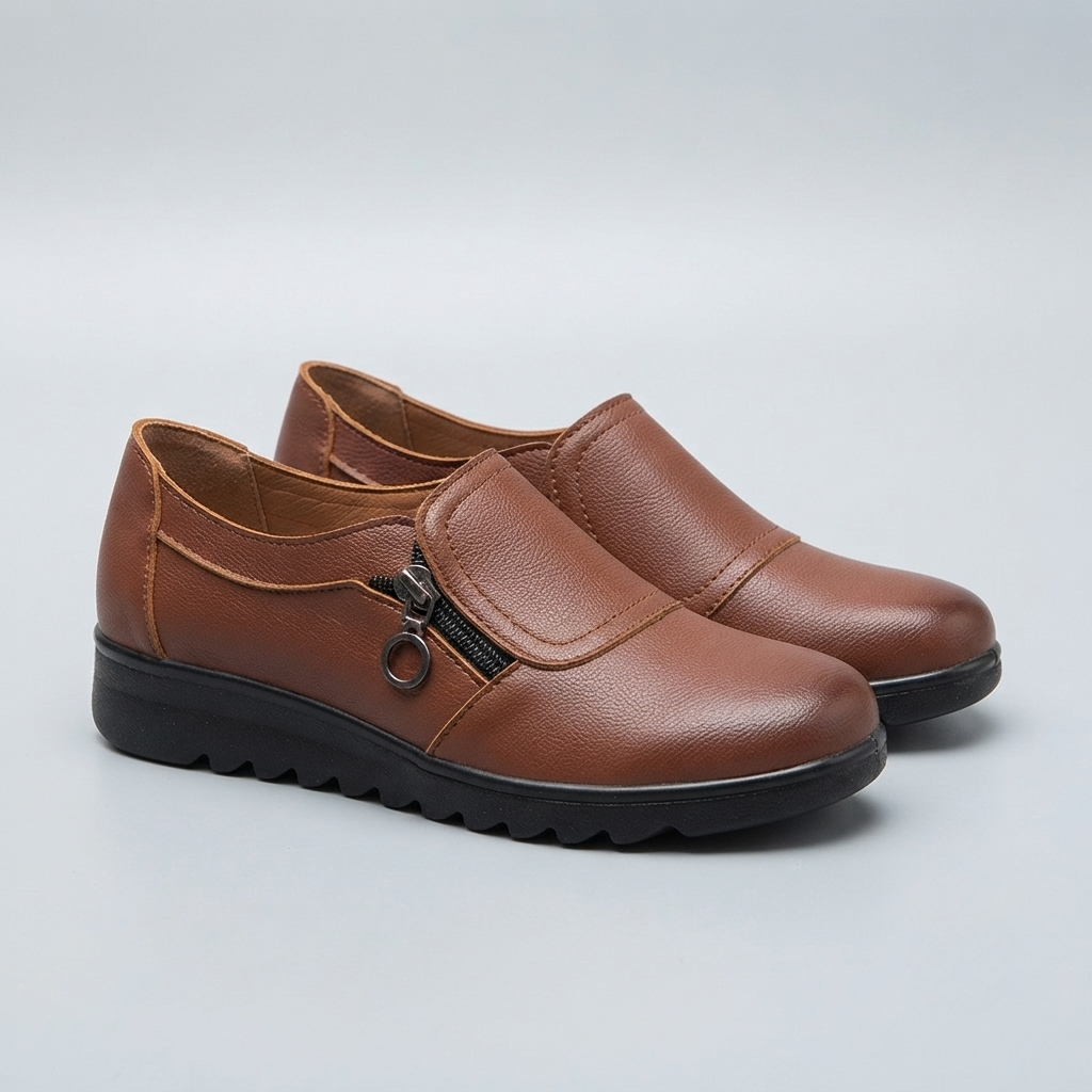 Agnès Paris | Mocassins Zippés Semelle Souple Nathalie