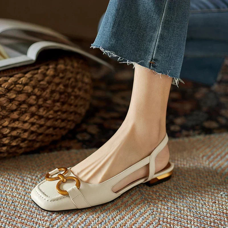 Agnès Paris | Mocassins Bride Arrière Talon Bloc Martine