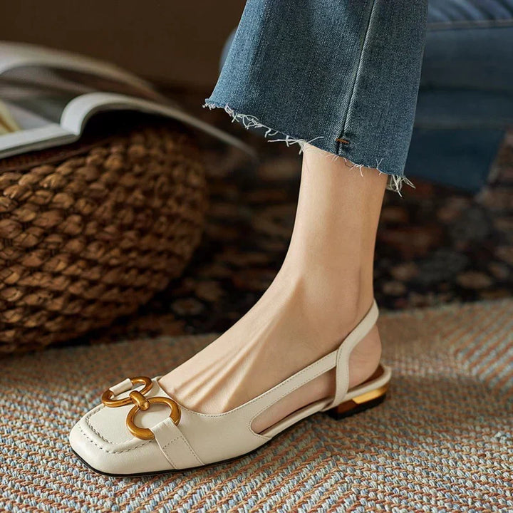 Agnès Paris | Mocassins Bride Arrière Talon Bloc Martine
