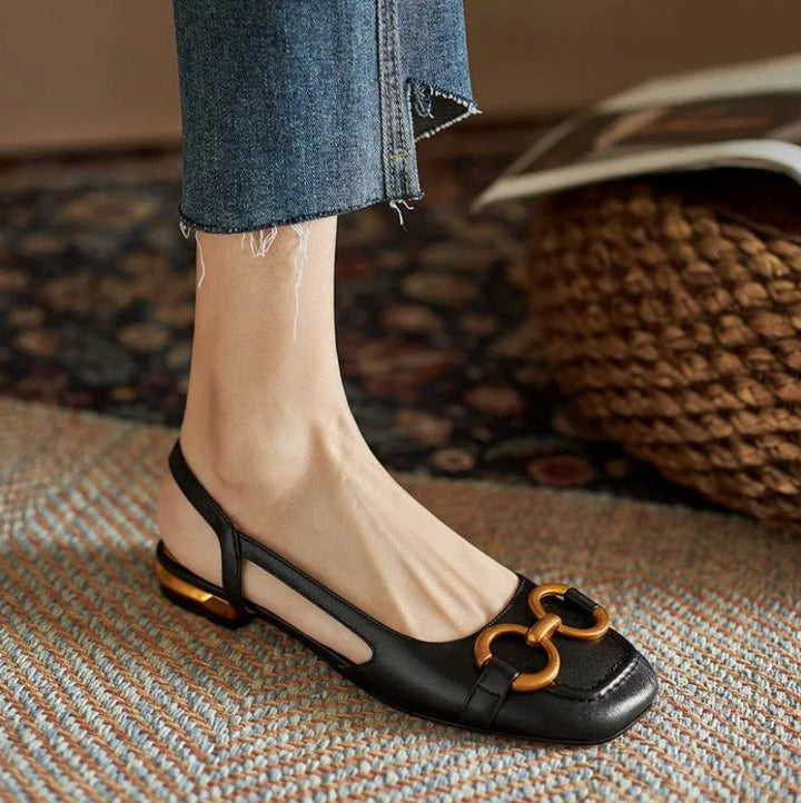 Agnès Paris | Mocassins Bride Arrière Talon Bloc Martine