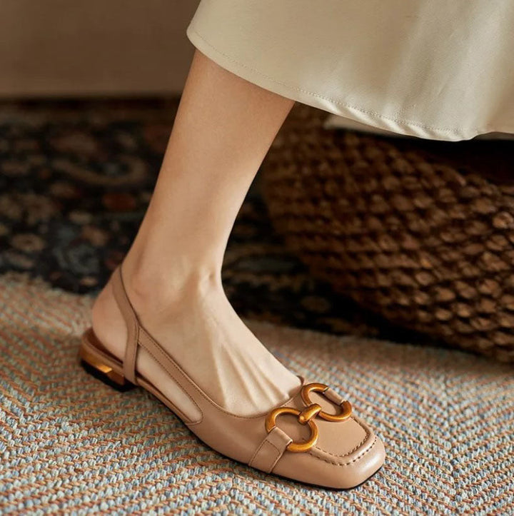 Agnès Paris | Mocassins Bride Arrière Talon Bloc Martine