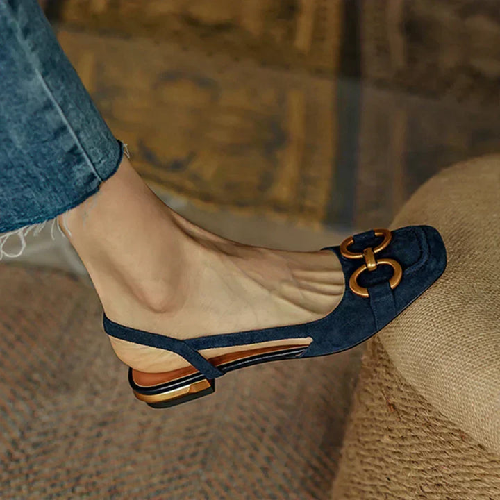 Agnès Paris | Mocassins Bride Arrière Talon Bloc Martine