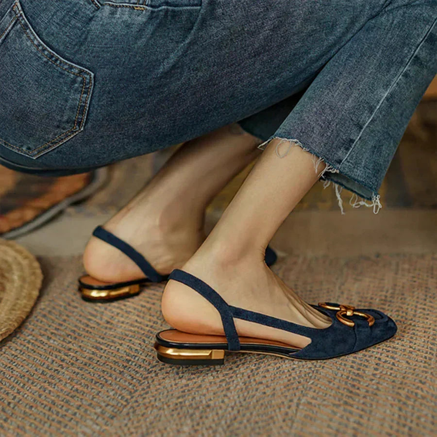 Agnès Paris | Mocassins Bride Arrière Talon Bloc Martine