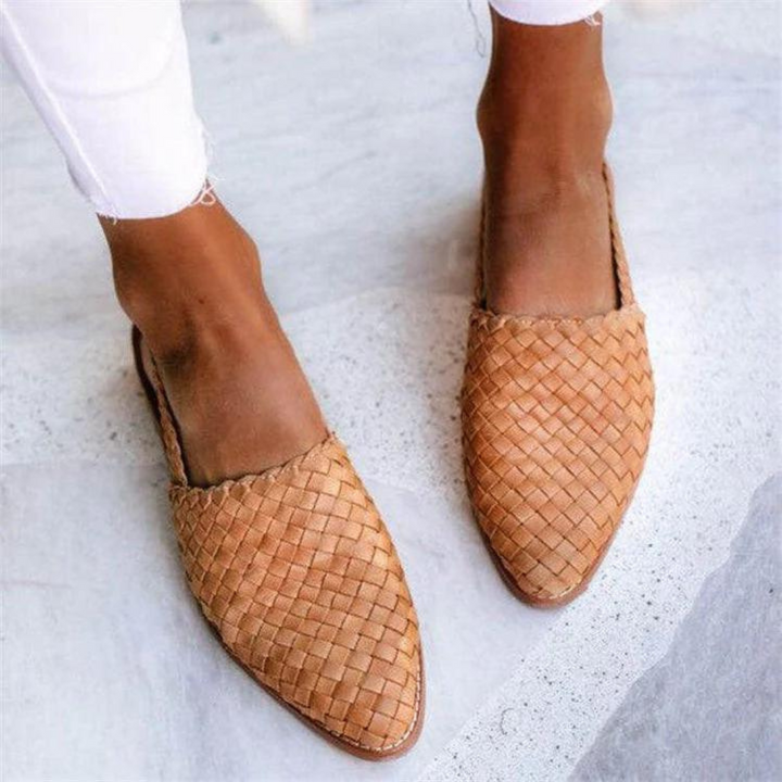 Agnès Paris | Mules Tressées Bout Fermé Mathilde