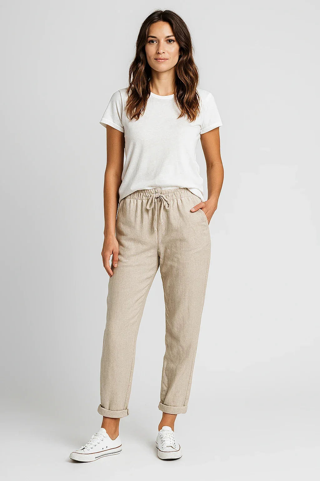 Agnès Paris | Pantalon élégant coton